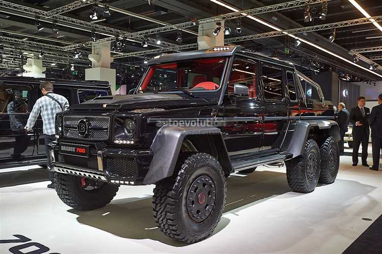 Brabus B63S 700 6x6: The Ultimate Off-Road Powerhouse