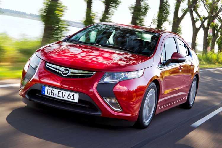 Features of the Opel Ampera-e